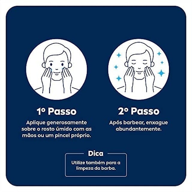 Creme de Barbear 2 em 1 Nivea Men Sensitive 5