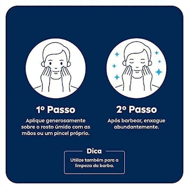 Creme de Barbear 2 em 1 Nivea Men Sensitive 5