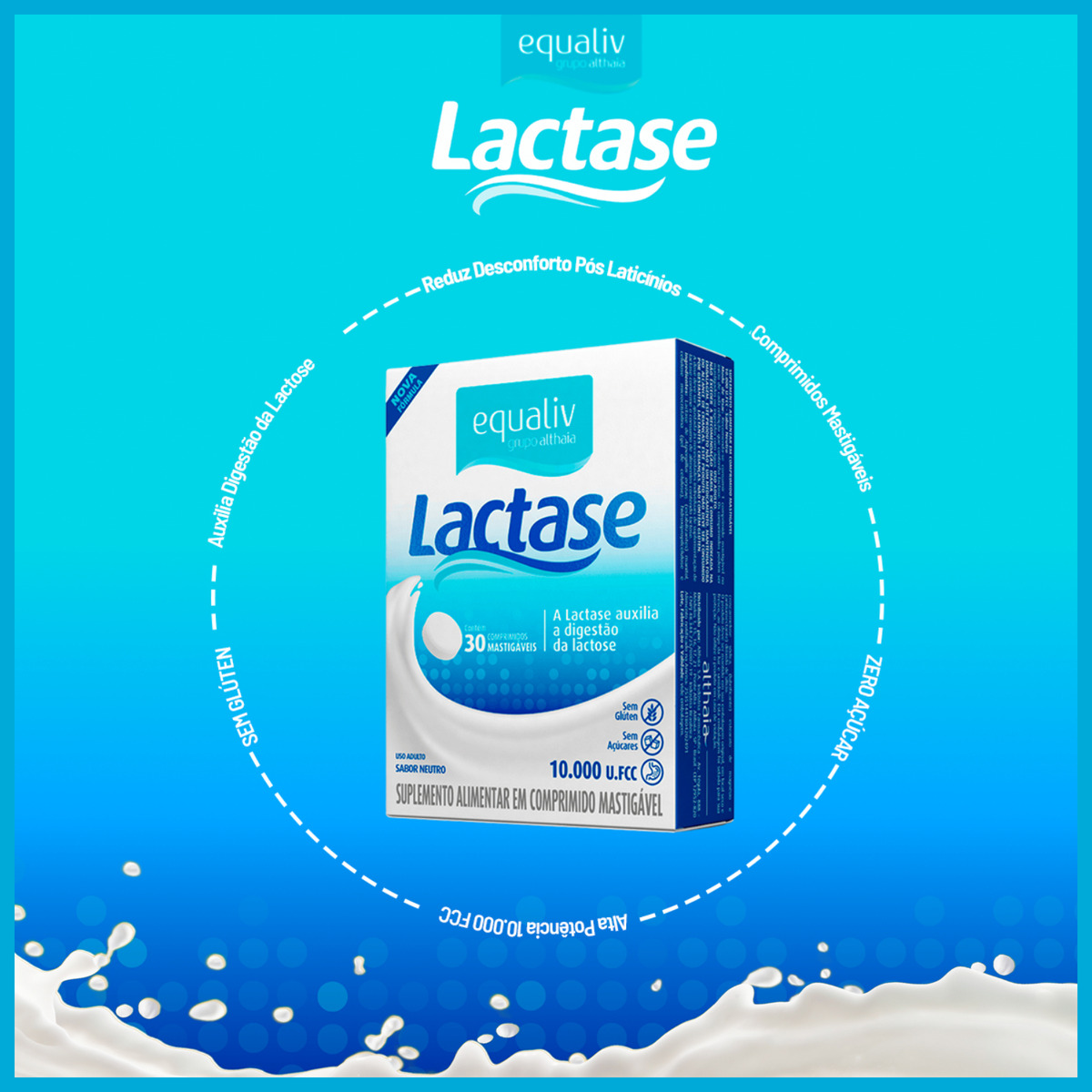 Enzima Lactase Equaliv 3