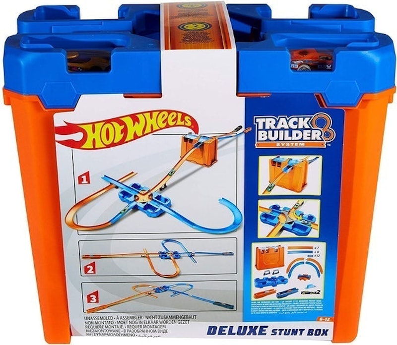 Pista Hot Wheels Track Builder Caixa de Acrobacias Deluxe 2