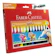 FABER-CASTELL Canetinha Triangular Jumbo 12 Cores Faber-Castell 1