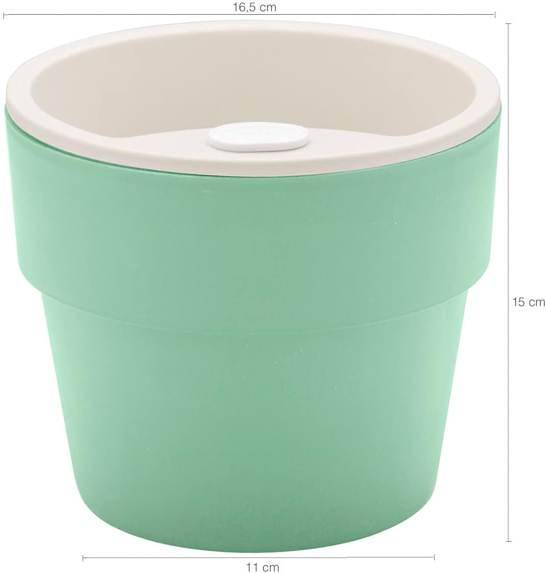 Vaso Autoirrigável G 16,5 x 16,5 x 15 cm 3