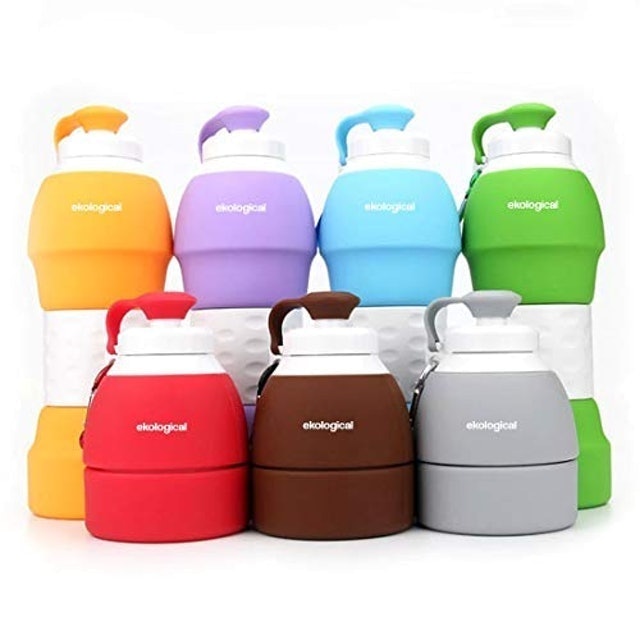 Garrafa Retrátil de Silicone 5