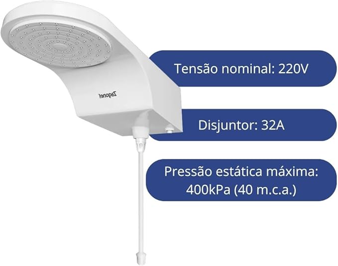 Ducha FitPro 6800 W 3