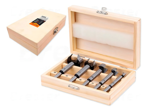 Kit 5 Brocas Forstner 10 a 35 mm Sparta 3