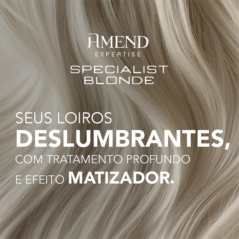 Shampoo Matizador Amend Expertise Specialist Blonde 4