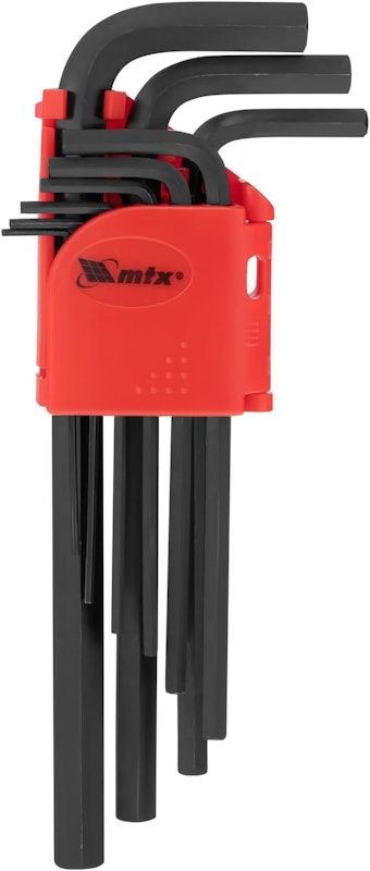 Jogo de Chave Allen Longa 1,5 a 10 mm CRV 9 Peças 1
