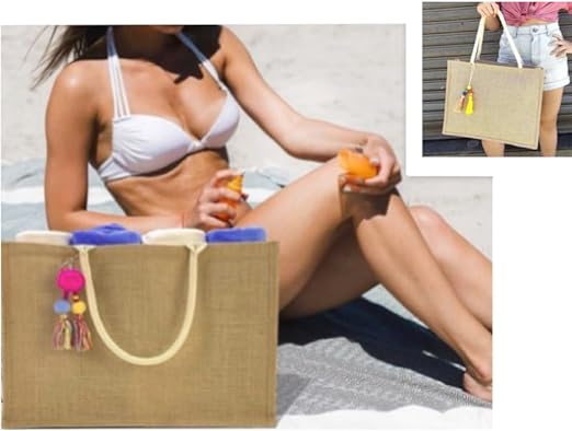 Bolsa de Praia Ecobag Sacola Rústica 2