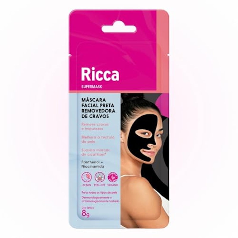 Máscara Facial Preta Removedora de Cravos 1