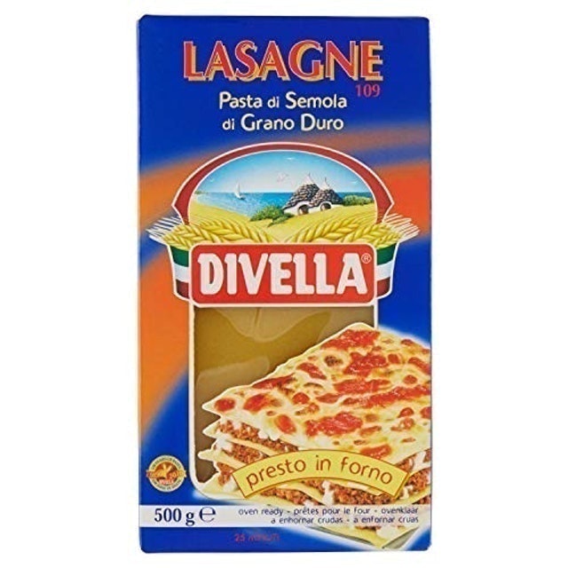 Lasagne di Semola 109 Divella 1