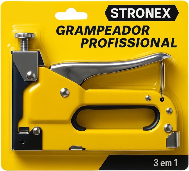 Grampeador Tapeceiro Profissional Stronex 1
