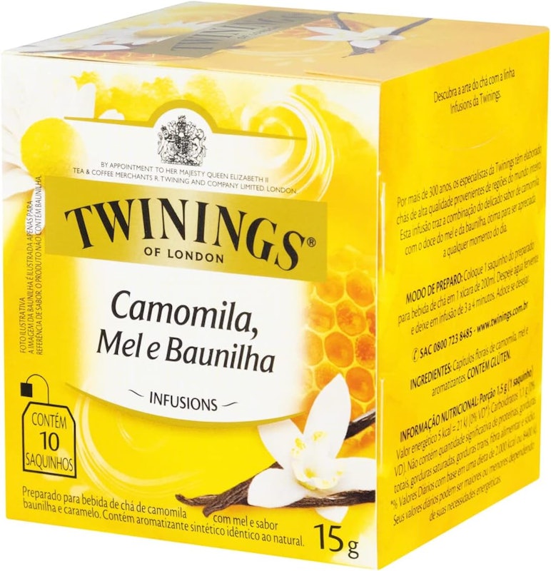 Chá Twinings Camomila, Mel e Baunilha 2