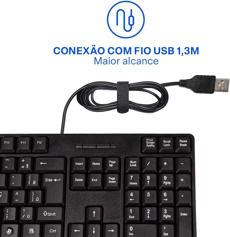 Teclado com Fio Multi 3