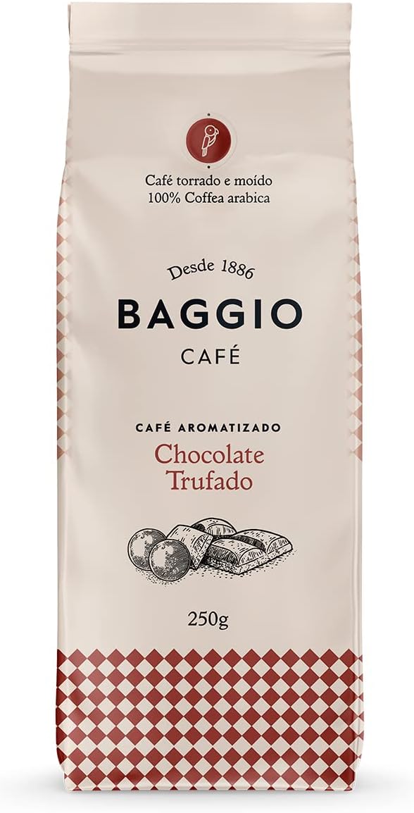 Kit Café Gourmet Baggio Chocolate com Avelã, Trufado e Caramelo 2