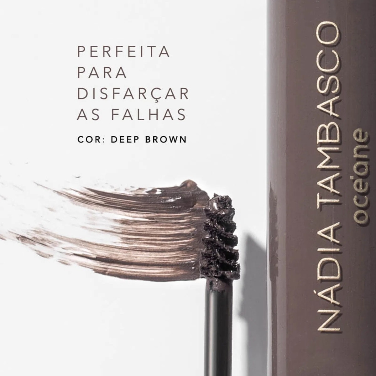 Máscara de Sobrancelha Castanho Escuro Nádia Tambasco By Océane 4