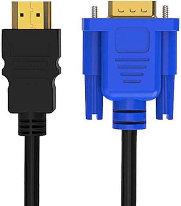 Cabo Conversor HDMI para VGA 1080p 1