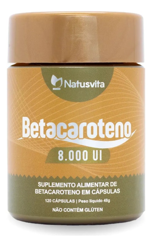 Betacaroteno (8.000 UI) 120 Cápsulas 1