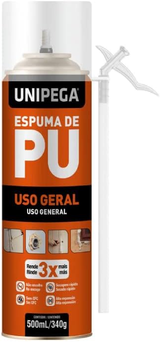 Espuma Expansiva de PU Uso Geral 500 ml 340 g 1