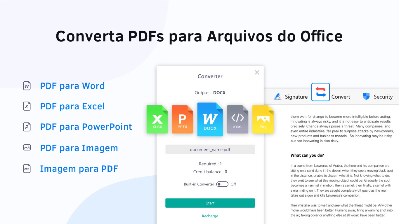 PDF Reader - Visualize e Edite PDF 5