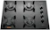ATLAS Cooktop 4 Bocas Preto com Mesa de Vidro Atlas U Top Bivolt 1