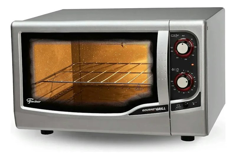 Forno Elétrico de Bancada Fischer Gourmet Grill 1