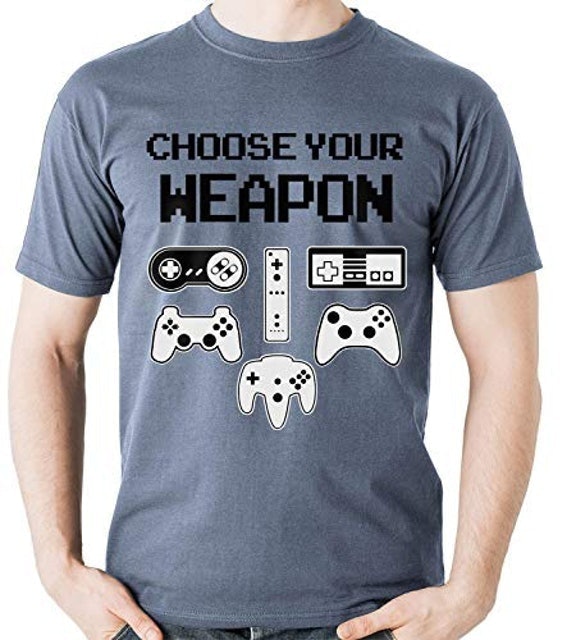 Camiseta Choose Your Weapon Controle Gamer 4