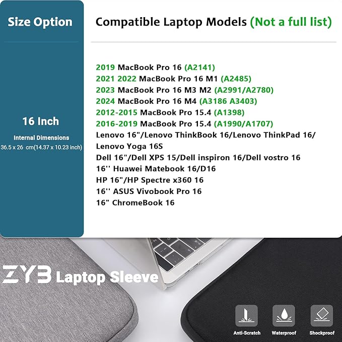 Capa para Laptop de 16" 2