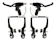 LOGAN Freio V-Brake para Bike com Manete Logan 1