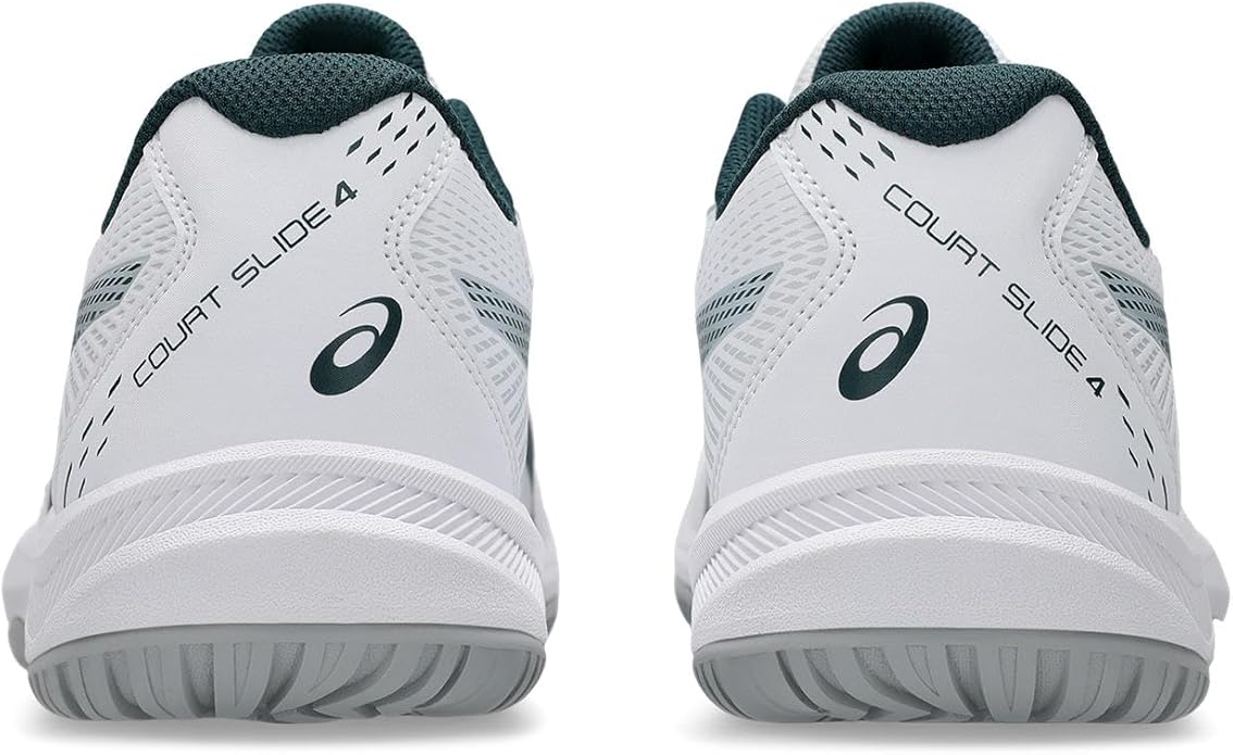 Tênis Asics Court Slide 4 - Masculino - Branco/Azul 3