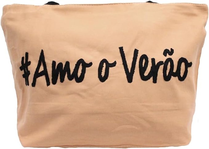 Bolsa de Ombro Lona Feminina Praia 1
