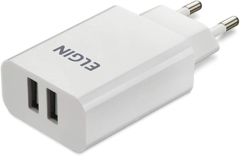 Carregador USB para Tomada com 2 Saídas 1