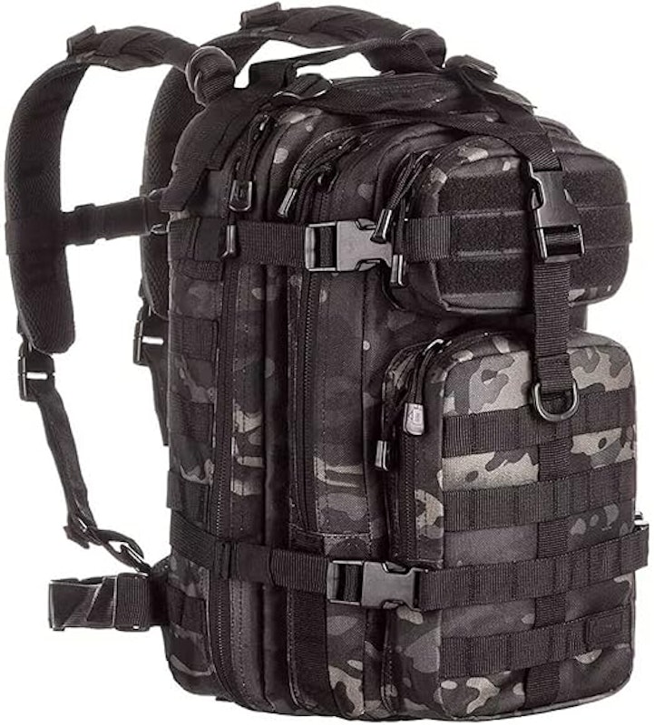 Mochila Tática Invictus Assault Warskin Black 1