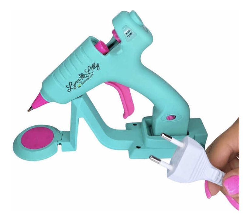 Lynn Lilly Edition Cordless/Corded Detail Tip Mini Glue Gun 3