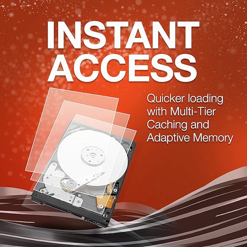 HD Interno Desktop SSHD FireCuda 1 TB Seagate Prata 5