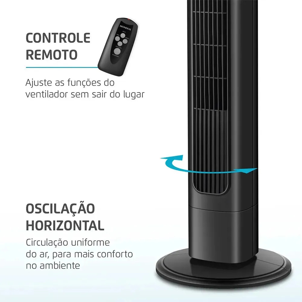 Ventilador de Torre Air Tower Mondial 4