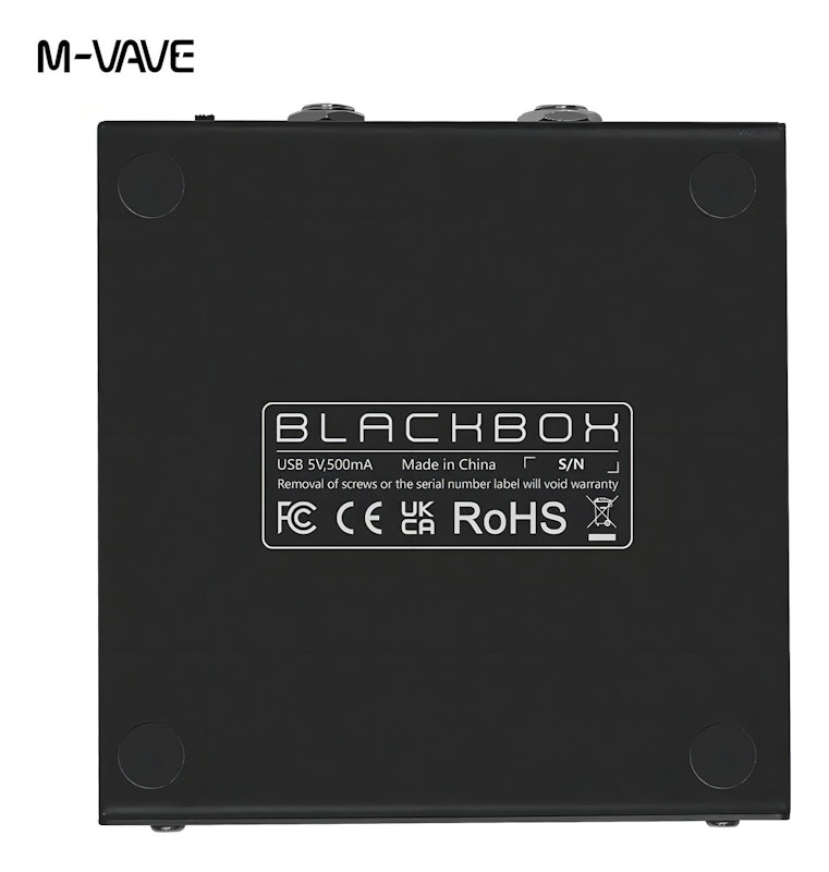 Pedaleira Multi Efeitos Blackbox M-Vave para Guitarra 3