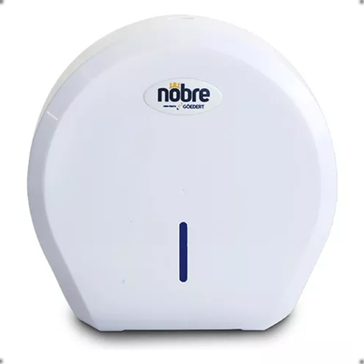 Dispenser Porta Papel Higiênico Rolão Nobre New Classic Branco 1