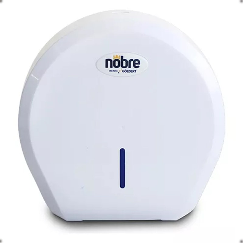 Dispenser Porta Papel Higiênico Rolão Nobre New Classic Branco 1