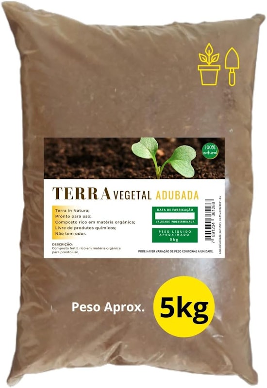 Terra Vegetal Adubada 1