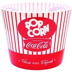 Balde de Pipoca Coca-Cola "Pause and Fresh"