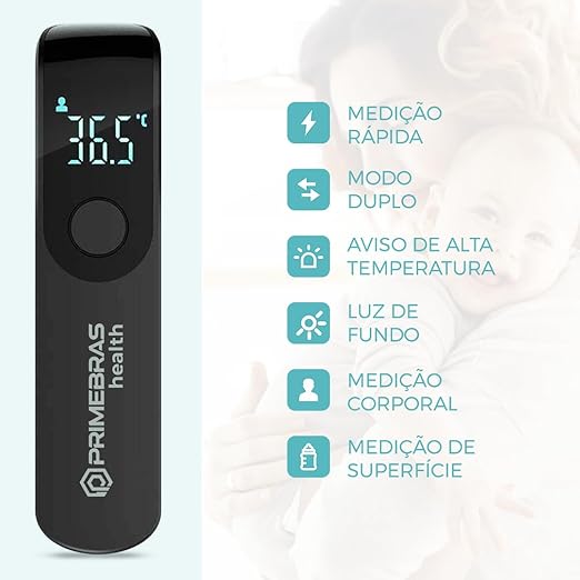 Termômetro Infravermelho Primebras 2
