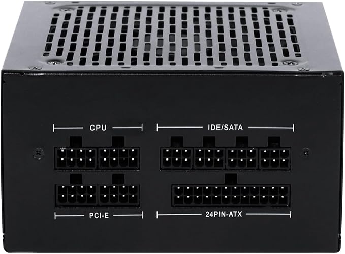 Fonte PCYES Gamer Shocker 600 W Full Modular 80Plus Black Vulcan 3