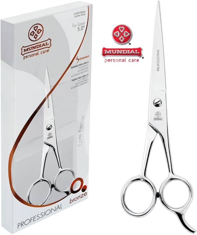 Tesoura para Cabelo Fio Laser Bronze 2