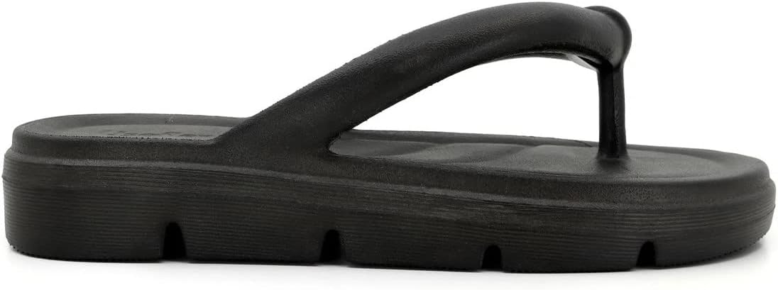 Chinelo Preto Poofy Plataforma Eva 1