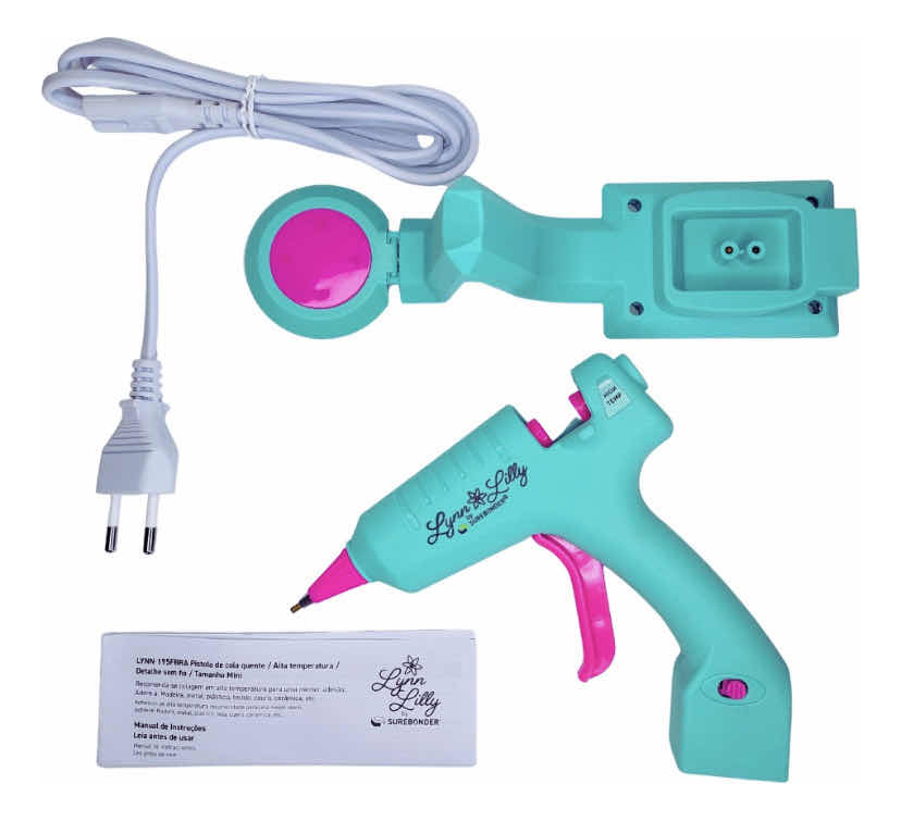 Lynn Lilly Edition Cordless/Corded Detail Tip Mini Glue Gun 5