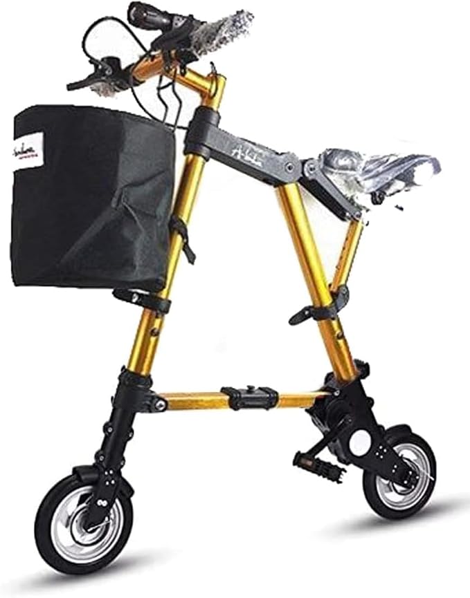 Bicicleta Dobrável Portátil com Cesto  1