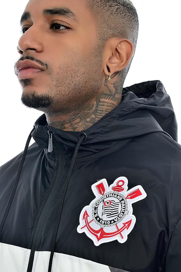 Corta-Vento Corinthians com Capuz 5