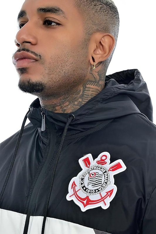 Corta-Vento Corinthians com Capuz 5