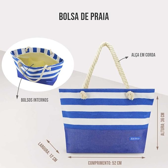 Bolsa de Praia Feminina 5