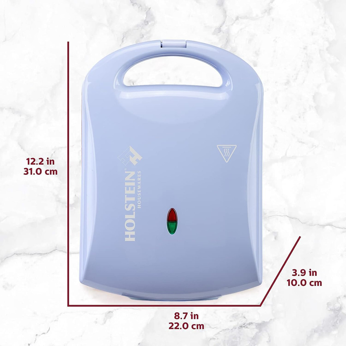 Máquina de Waffles em Formato de Coração com 4 Seções 4